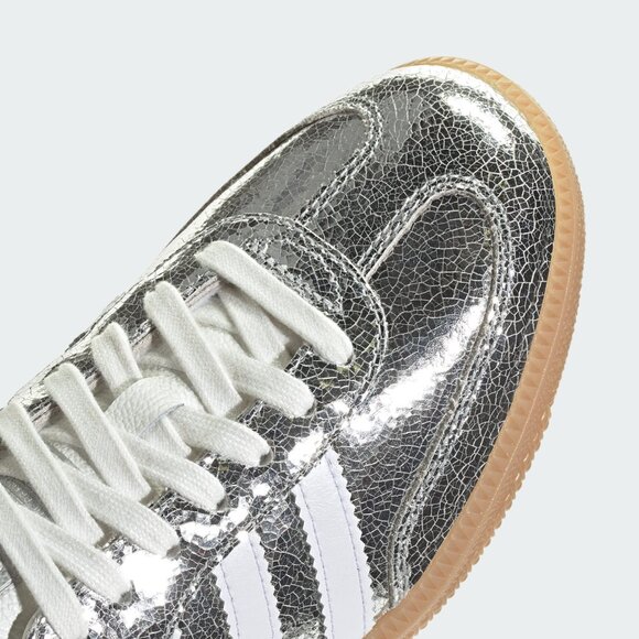 Adidas Samba OG Women’s Sneakers – Silver/White - Picture 2 of 9